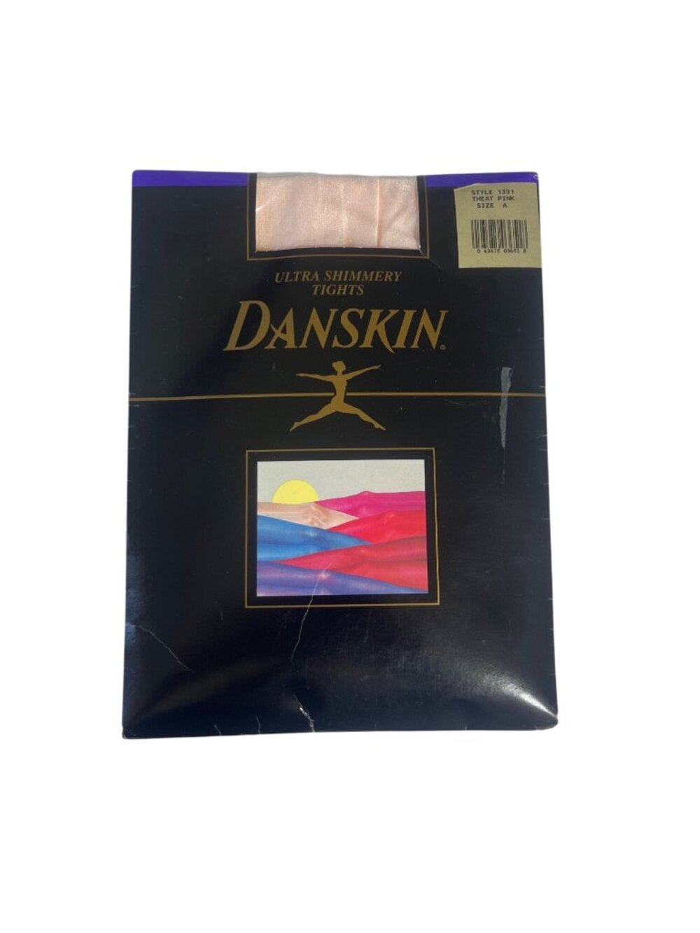Danskin Ultra Shimmery Ballet Tights Size A Theatrical Pink New Dance